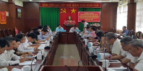 Đoàn công tác UBMTTQ Việt Nam làm việc công tác bầu cử tại thành phố Biên Hòa.jpg