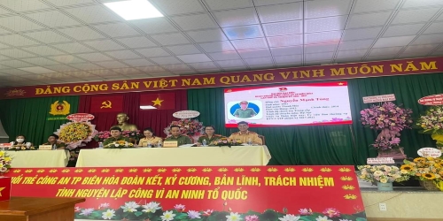 Quang cảnh Đại hội đoàn TNCS Hồ Chí Minh Công an thành phố Biên Hòa.jpg