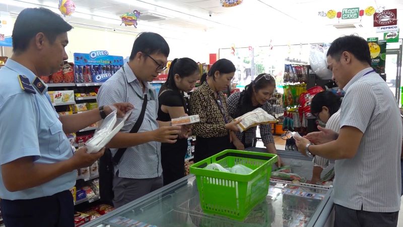 Đoàn kiểm tra ATTP
