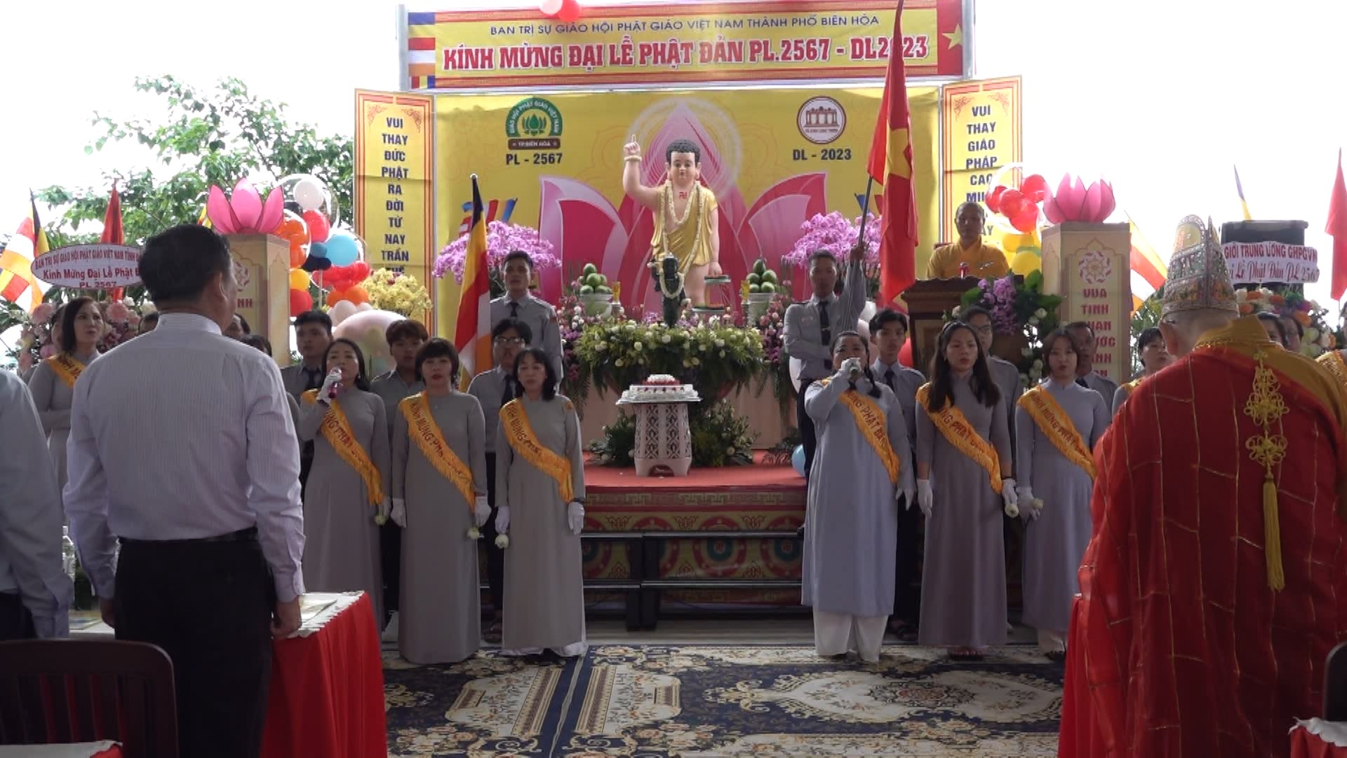 Phật giáo Biên Hòa long trọng tổ chức đại lễ Phật đản Phật lịch 2567