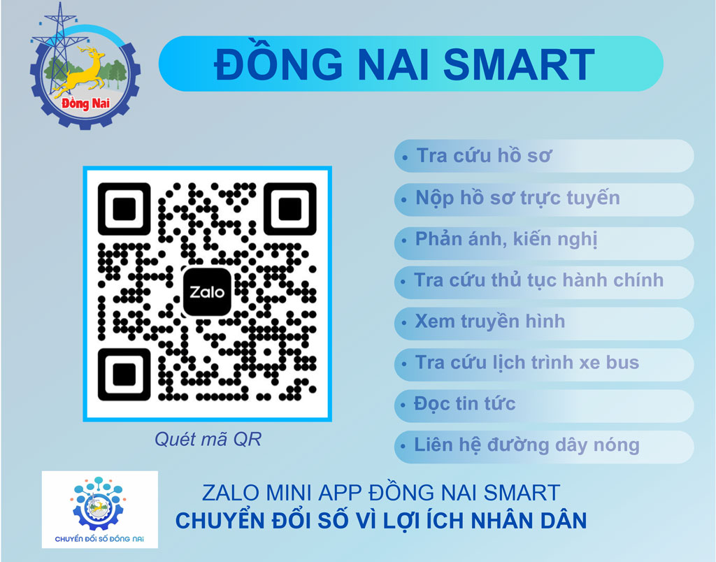 MiniApp Đồng Nai