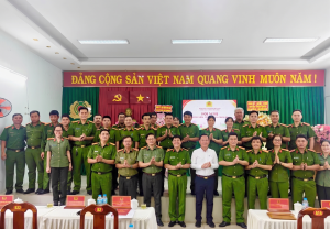 CÔNG AN PHƯỜNG BIÊN HÒA TỔ CHỨC HỘI NGHỊ SƠ KẾT CÔNG TÁC 6...