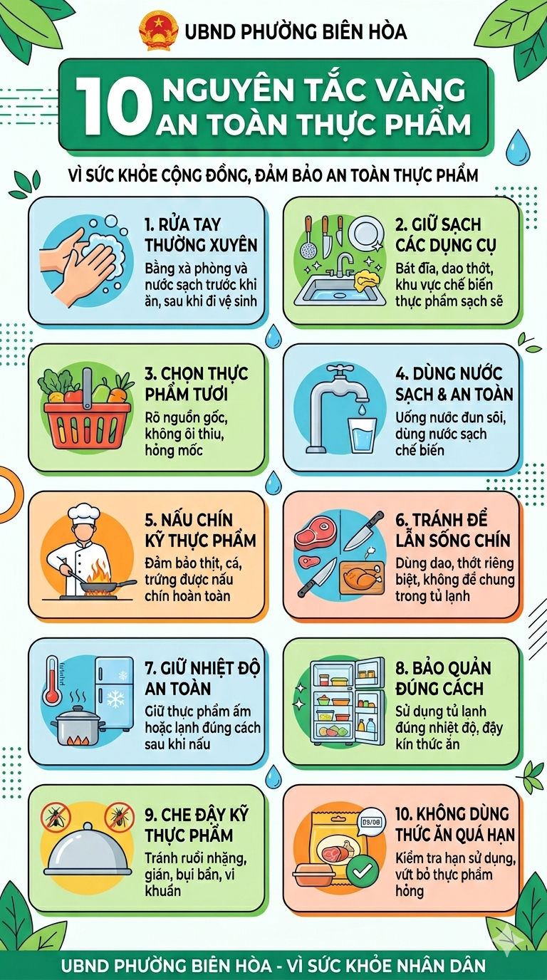 10 NGUYÊN TẮC VÀNG