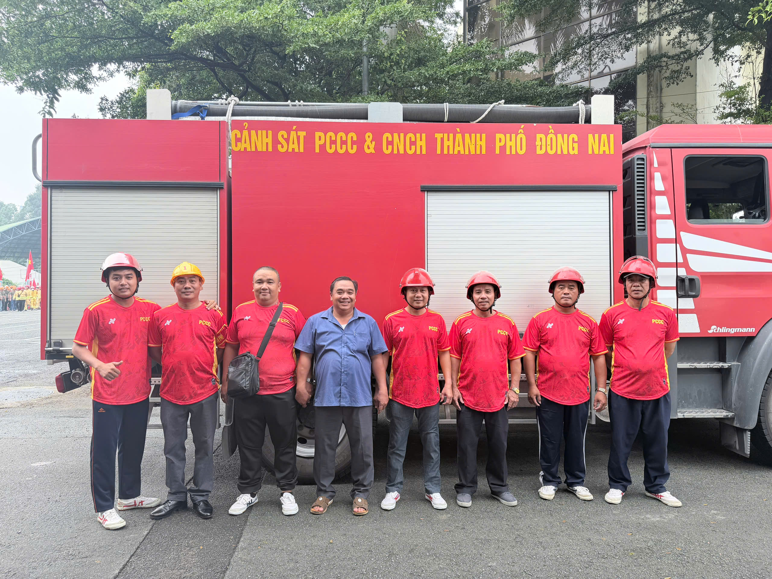 Đội PCCC&CNCH Trung tâm Dịch Vụ tổng hợp phường Biên Hòa