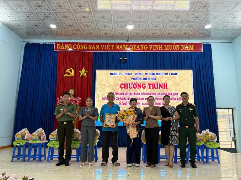 DOANH NGHIỆP ĐỒNG HÀNH CÙNG MTTQ PHƯỜNG BIÊN HÒA – LAN TỎA YÊU THƯƠNG ĐẾN NHÂN DÂN